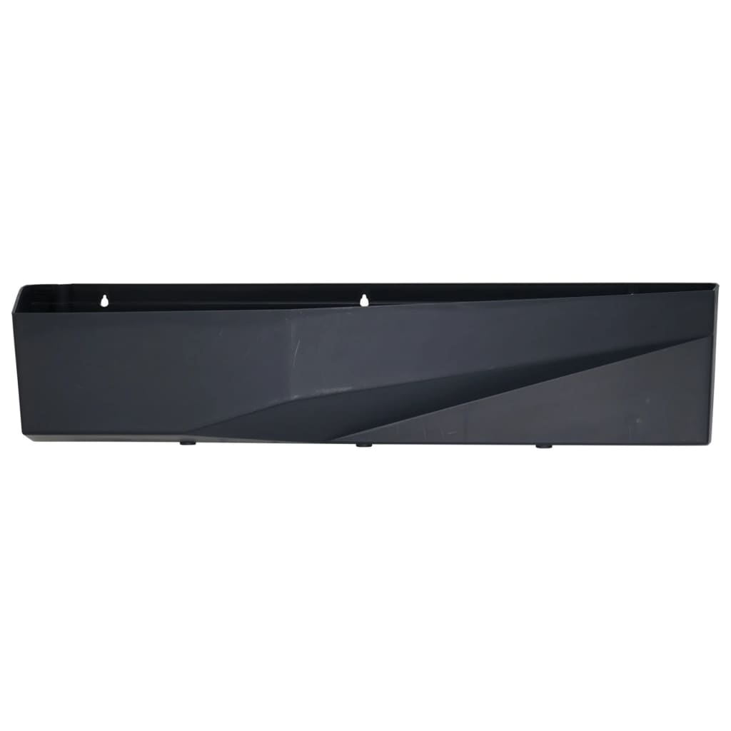 Progarden Plan Baking Wall Landing 2 pieces 78x19x35 cm Anthracite -colored