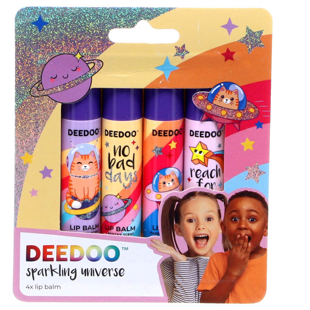 Doeoo Kinder Lipbalm Sparkling Universe mit Duft