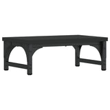 VidaXL Monitor standard 37x23x14 cm Processed Wood Black