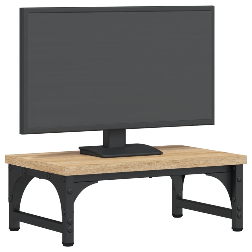 Vidaxl Monitor Standard 37x23x14 cm Colorato di quercia in legno elaborato
