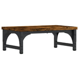 Vidaxl Monitor Standard 37x23x14 cm Colore di quercia affumicata in legno elaborato