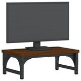 Vidaxl Monitor Standard 37x23x14 cm Behandlet trebrun eikfarge