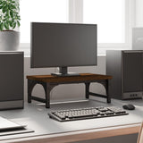 Vidaxl Monitor Standard 37x23x14 cm Behandlet trebrun eikfarge
