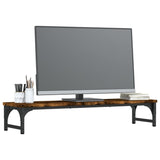 Vidaxl Monitor Standard 85x23x15.5 cm verarbeiteter Holzgeräuchchen -Eichenfarbe