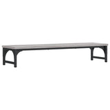 Vidaxl Monitor Standard 85x23x15,5 cm Forarbejdet trægrå sonoma eg