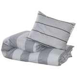 Sada přesun Vidaxl Druvet Set 140x200 cm Cotton Grey