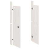 Porte del mobile Vidaxl per cucina esterna 50x9x82 cm pino wit bianco