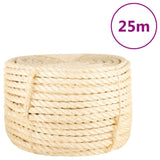 Vidaxl Rope 16 mm 25 m 100% Sisal