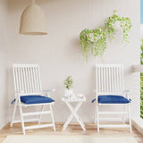 Vidaxl Palettenkissen 2 ST 50x50x7 cm Oxford Stoff blau