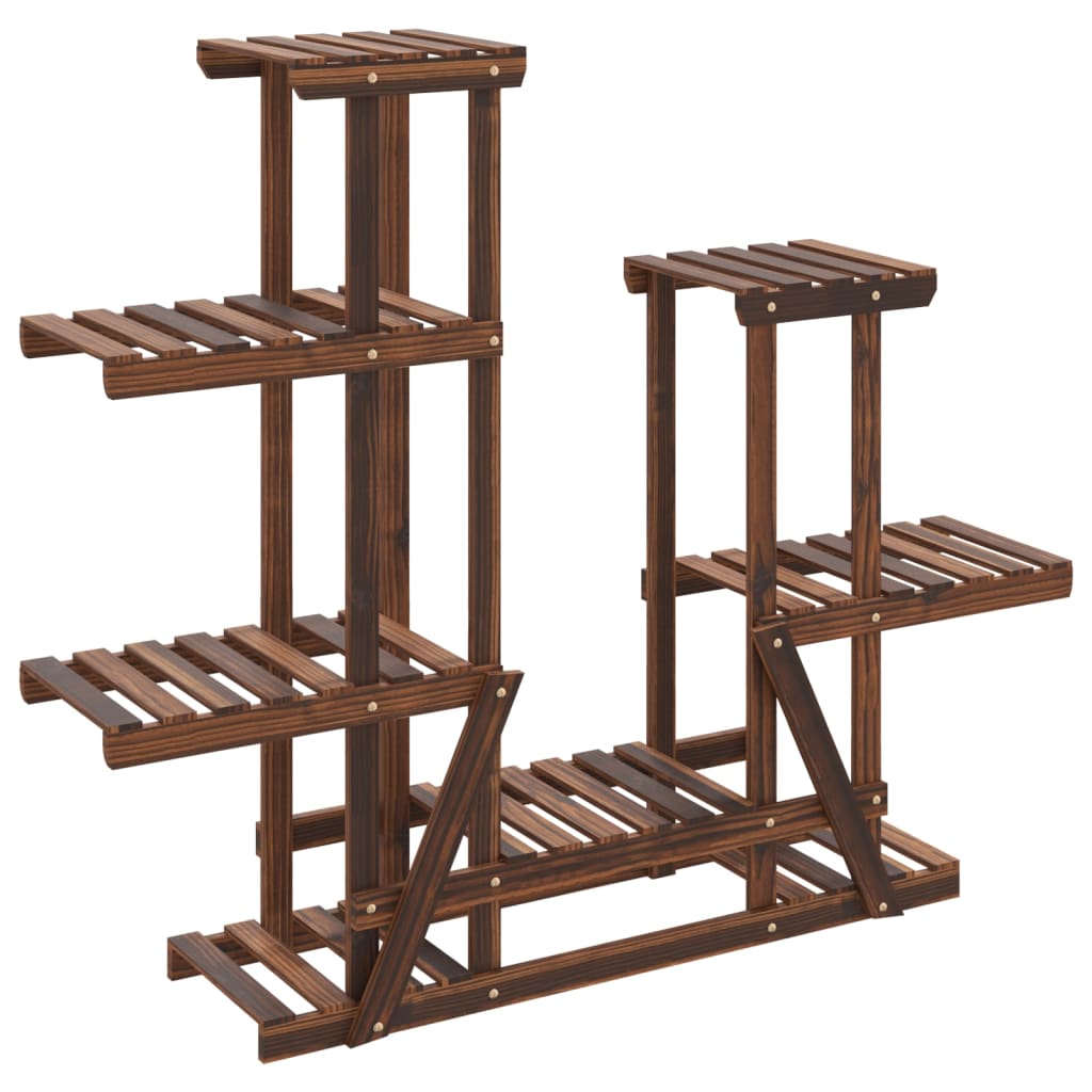 Estándar de la planta Vidaxl 95x25x96 cm de pino sólido