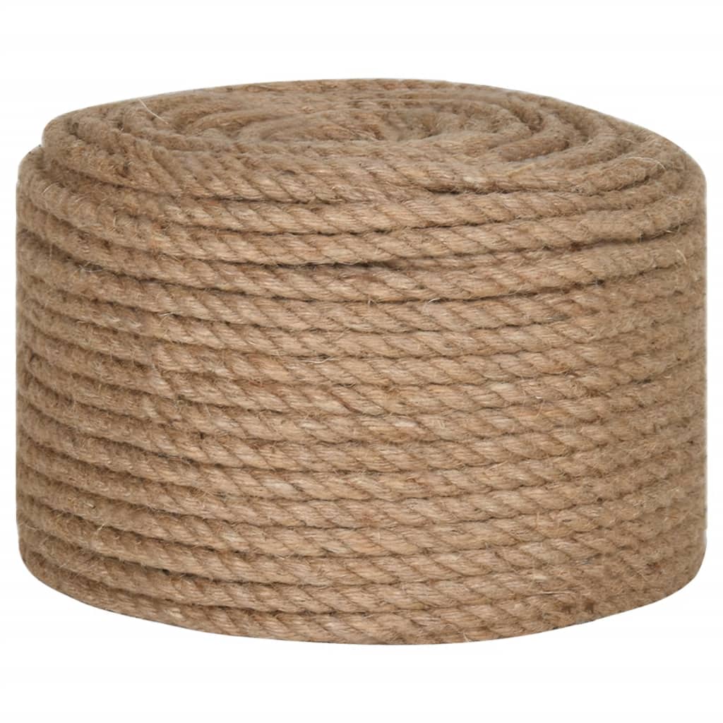 Vidaxl Rope 25 m laang 12 mm décke Jute