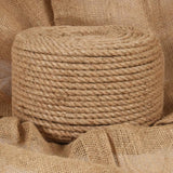 Vidaxl Rope 25 m laang 12 mm décke Jute