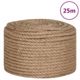 Vidaxl -Seil 25 m lang 14 mm dicker Jute