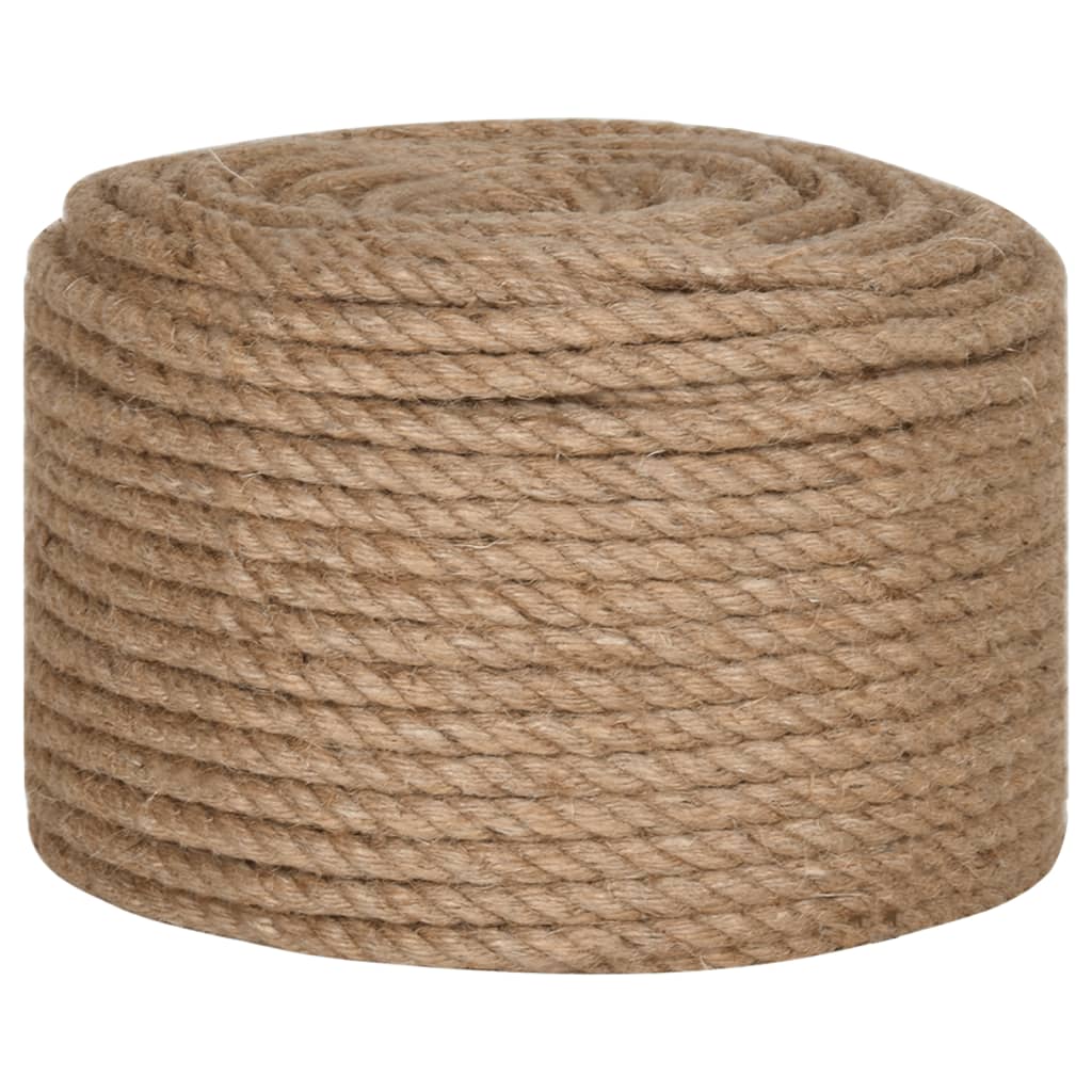 Vidaxl -Seil 25 m lang 14 mm dicker Jute