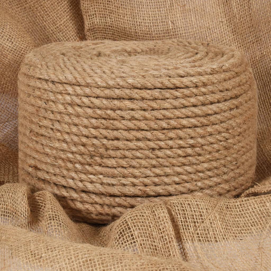 Vidaxl -Seil 25 m lang 14 mm dicker Jute