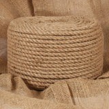 Vidaxl -Seil 25 m lang 14 mm dicker Jute