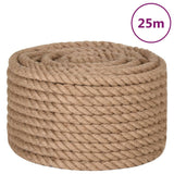 Vidaxl Rope 25 m laang 16 mm décke Jute