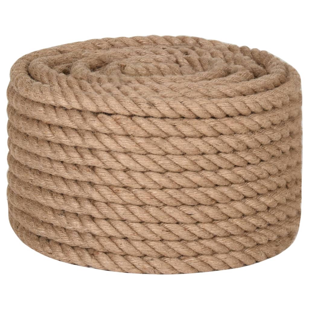 Vidaxl Rope 25 m laang 16 mm décke Jute