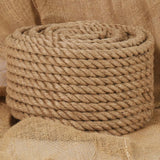 Vidaxl Rope 25 m laang 16 mm décke Jute