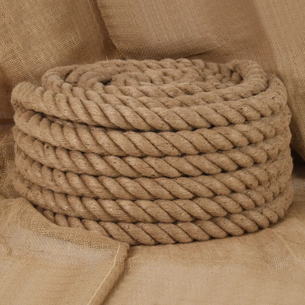 Vidaxl Rope 5 m laang 36 mm décke Jute