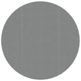 Sol de piscine vidaxl Ø366 cm en polyester géotextile gris clair