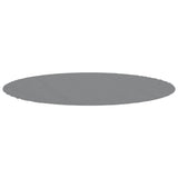 Sol de piscine vidaxl Ø366 cm en polyester géotextile gris clair