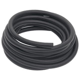 Vidaxl Hose Air Hose Hybrid 0.6 '' 5 m in gomma e PVC nero