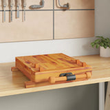 Vidaxl Table Bench z Vice 52x44x9,5 cm Solid Acacia Wood