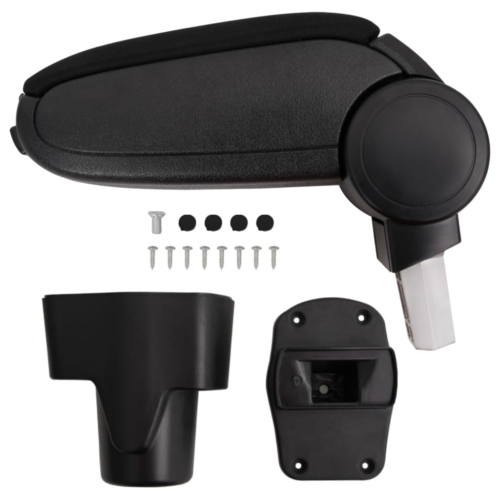Vidaxl Armrest 13x34x (36,5-53) cm ABS Sort