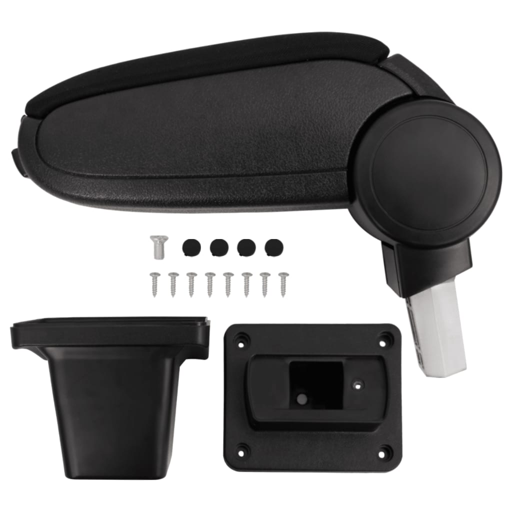 Vidaxl Armrest 14x33x (32-48,5) cm ABS sort