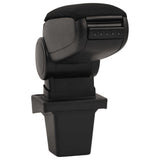 Vidaxl Armrest 14x33x (32-48,5) cm ABS sort