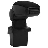 Vidaxl Armrest 15x31.5x (35-51) cm ABS Sort