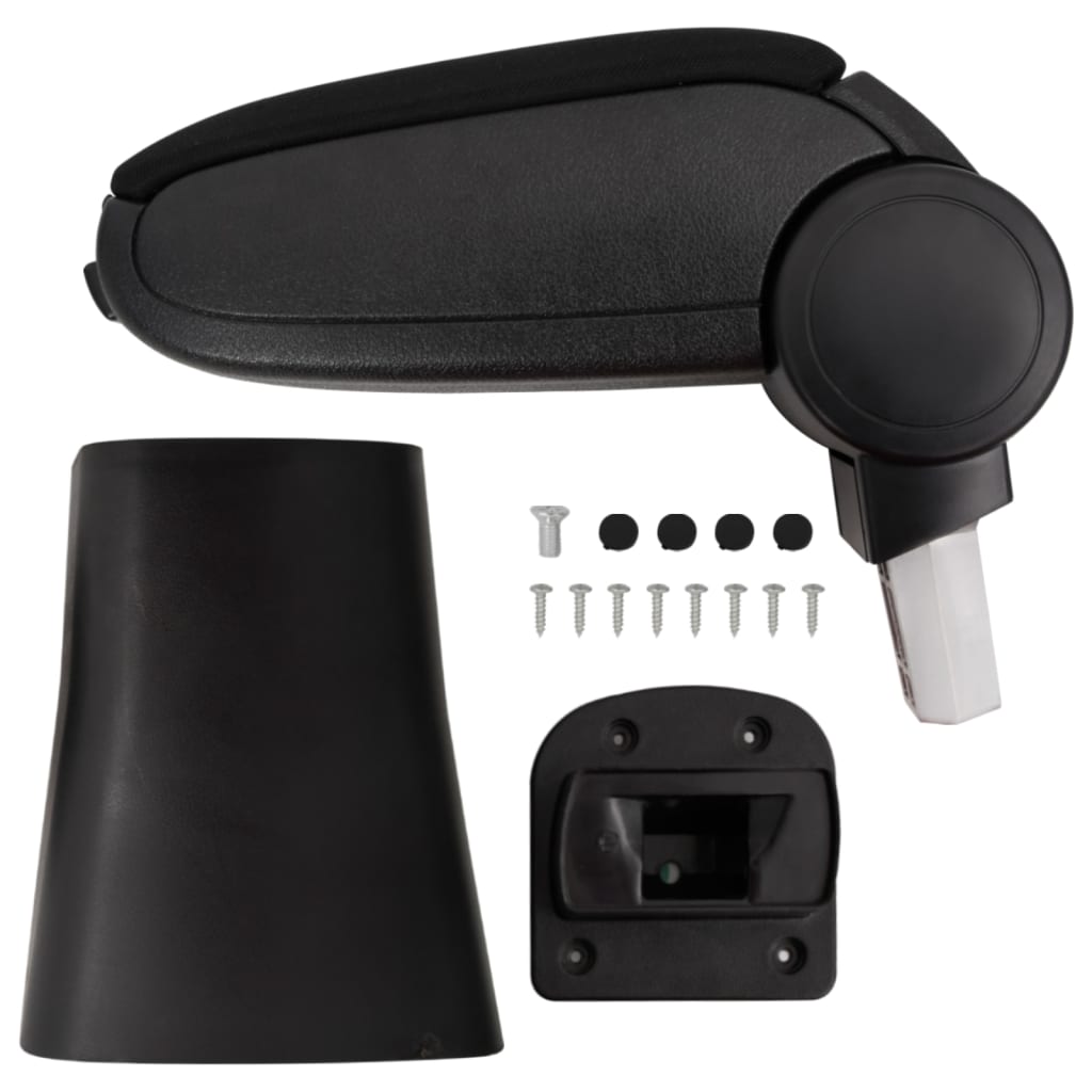 Vidaxl Armrest 16x36x (41-57) cm ABS Sort