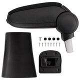 Vidaxl Armrest 16x36x (41-57) cm ABS Sort