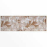 Vidaxl mimo koberec Reverzibilní 80x250 cm hnědá a bílá