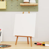Vidaxl Canvas -Tücher 12 St. Stoff und fester Kiefern weiß