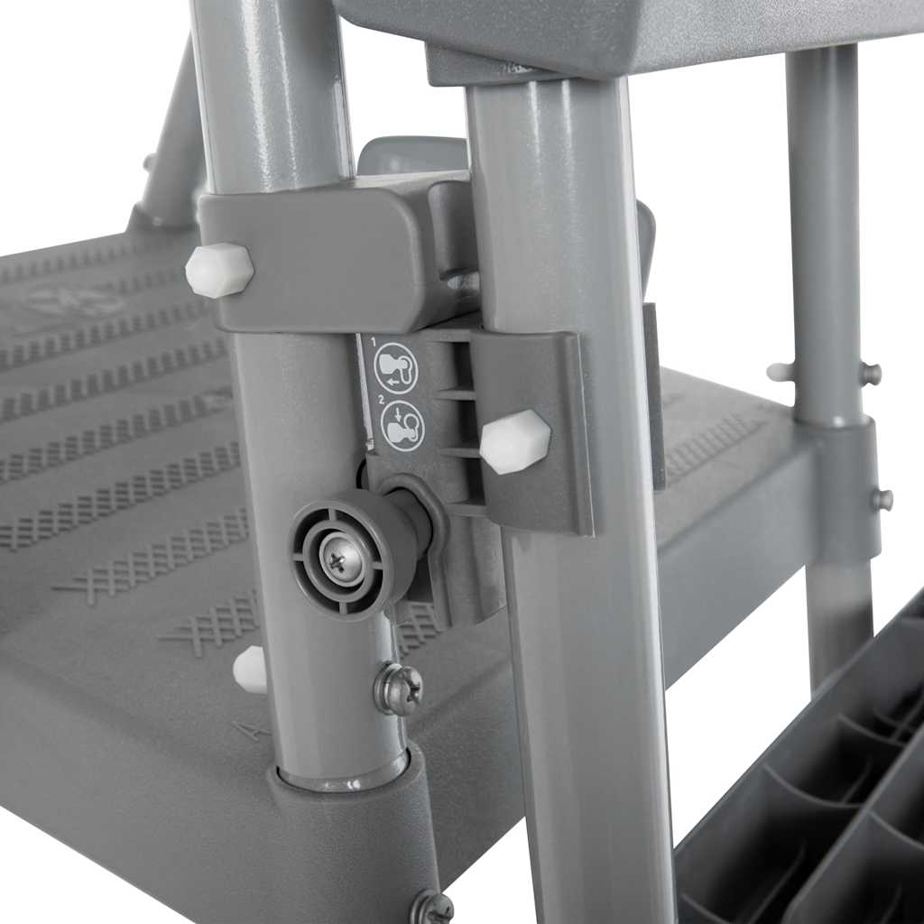 Bestway Flowclear Natwimming Ladder con 4 pasos 122 cm