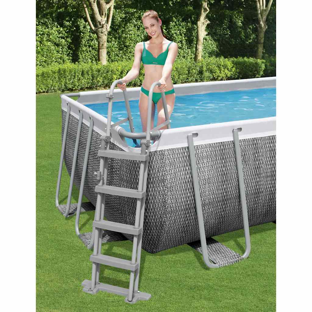 Bestway Flowclear Natwimming Ladder con 4 pasos 122 cm