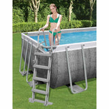 Bestway Flowclear Natwimming Ladder con 4 pasos 122 cm