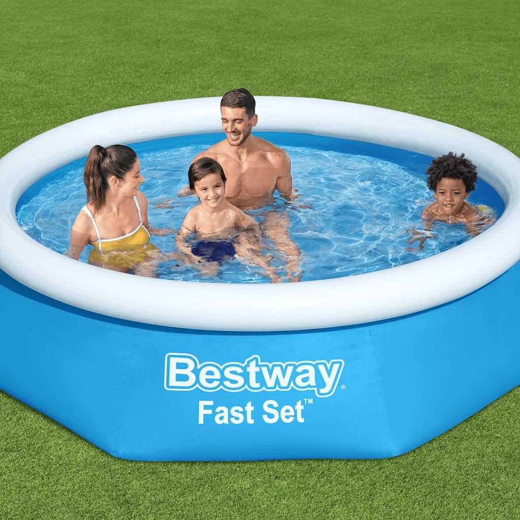 Bestway Fast Set Swimmingpool aufblasbar um 244x66 cm