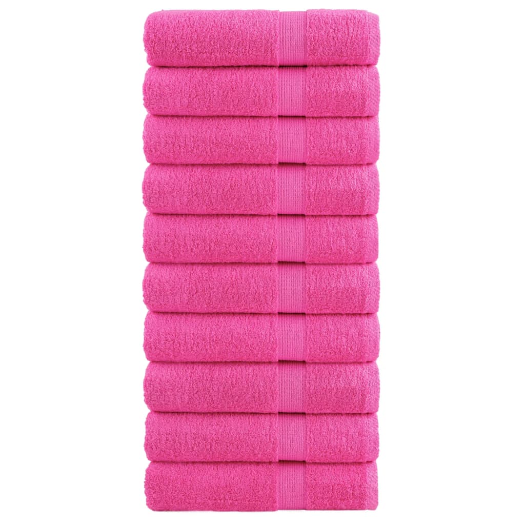 Vidaxl Bath Towels Solund 10 St 600 g m² 100x150 cm