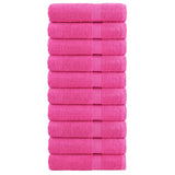 Vidaxl Bath Towels Solund 10 St 600 g m² 100x150 cm
