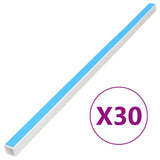 Vidaxl Kabel Gote selbst -adhesiv 20x10 mm 30 m PVC