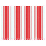 VidaXL Replacement cloth for Luifel striped 5x3.5 m red and white