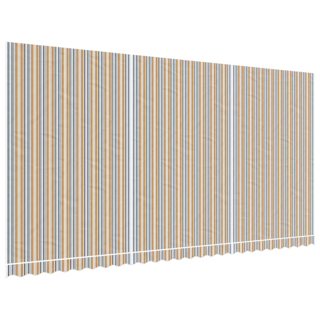 Tissu de remplacement Vidaxl pour Luifel rayé de 6x3 m multicolores