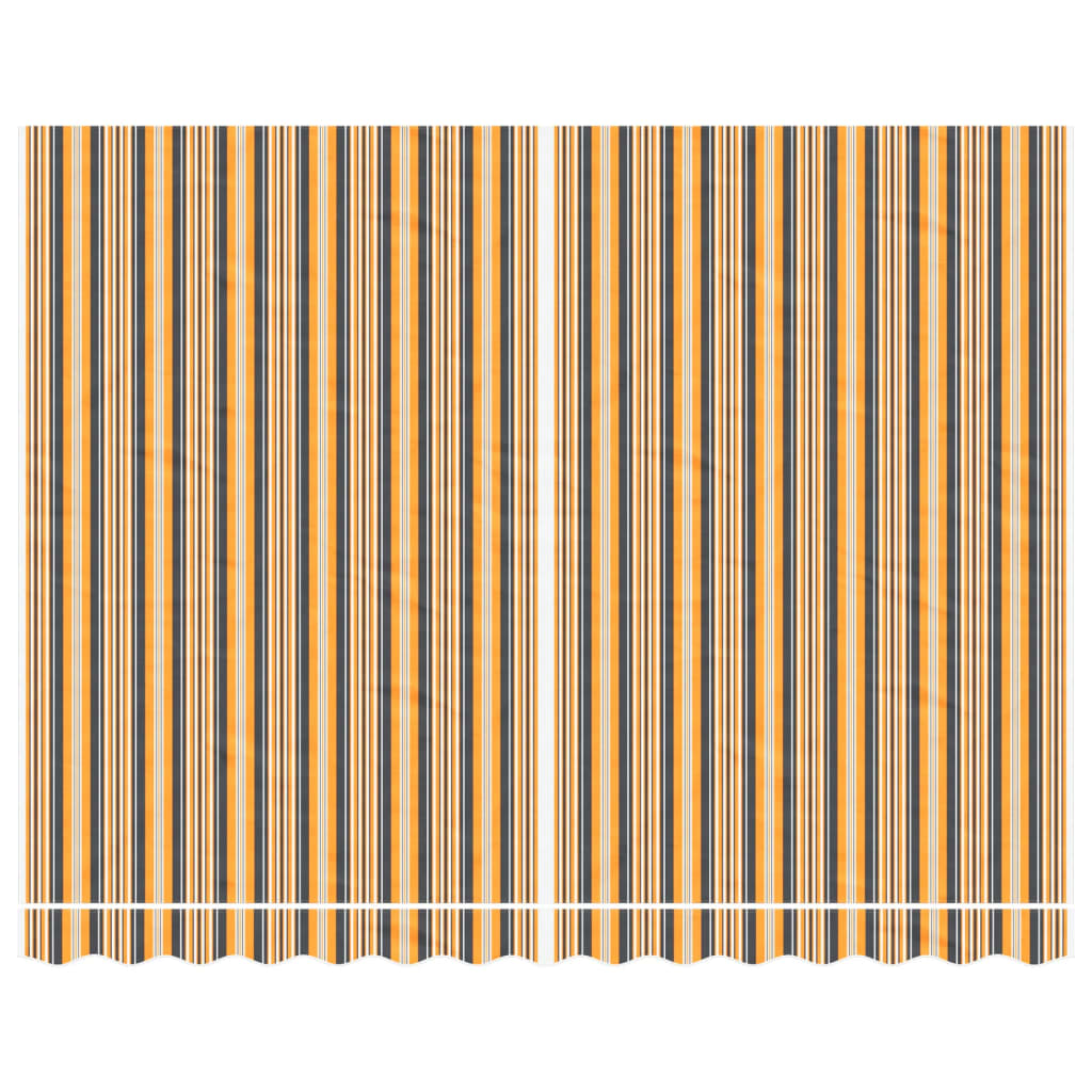 Vidaxl erstatningsklut for Luifel Striped 3,5x2,5 m multi -farget