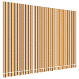 Tissu de remplacement Vidaxl pour la canopée rayée de 4,5x3 m multicolores