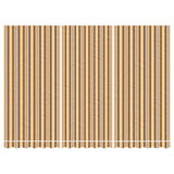 Tissu de remplacement Vidaxl pour la canopée rayée de 4,5x3 m multicolores