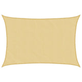 Vidaxl Zonnezeil 3x2 m 100% polyester oxfordský písek -