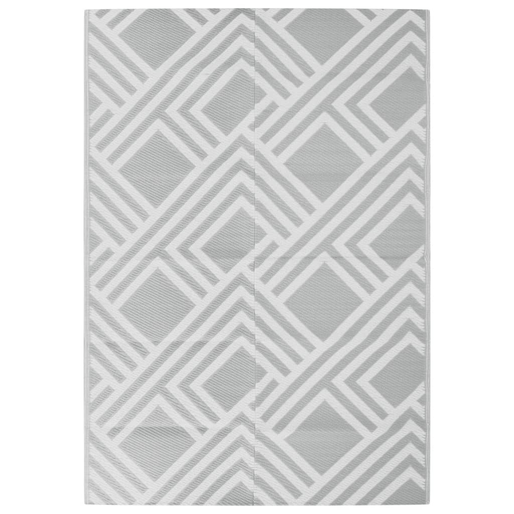 Vidaxl mimo koberec Arakil 160x230 cm pp šedá